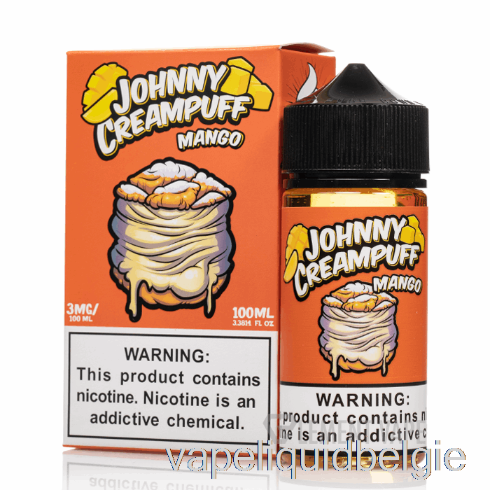 Vape Smaken Mango - Johnny Creampuff - 100ml 0mg